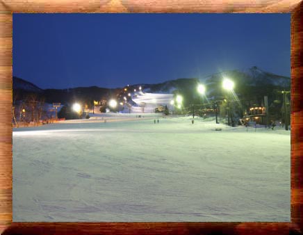 蔵王温泉スキー場 ナイター２